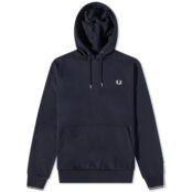 Толстовка Fred Perry Tipped Popover Hoody M2643-248 | Navy фото 1