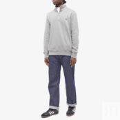 Толстовка Paul Smith Zebra Half Zip Sweat M2R-168T-KZEBRA-72 | Grey фото 5