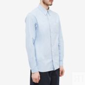 Рубашка Fred Perry Oxford Shirt M5516-146 | Light Smoke фото 2