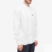 Рубашка Fred Perry Oxford Shirt M5516-100 | White фото 3