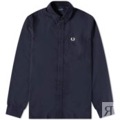 Рубашка Fred Perry Oxford Shirt M5516-608 | Navy фото 1