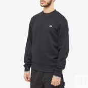 Толстовка Fred Perry Crew Sweat M7535-184 | Black фото 2