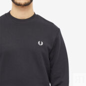 Толстовка Fred Perry Crew Sweat M7535-184 | Black фото 5