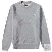 Толстовка Fred Perry Crew Sweat M7535-420 | Steel Marl фото 1