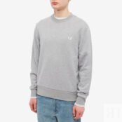 Толстовка Fred Perry Crew Sweat M7535-420 | Steel Marl фото 3