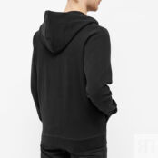 Толстовка Sunspel Loopback Zip Hoody MHOD1517-BKAA | Black фото 5