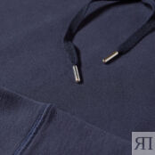 Толстовка Sunspel Loopback Overhead Hoody MHOD1525-BUAA | Navy фото 1