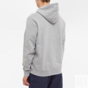 Толстовка Sunspel Loopback Overhead Hoody MHOD1525-GYAA | Grey Melange фото 3