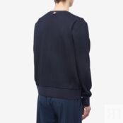 Толстовка Thom Browne Engineered Stripe Crew Sweat MJT370A-J0063-415 | Navy фото 4