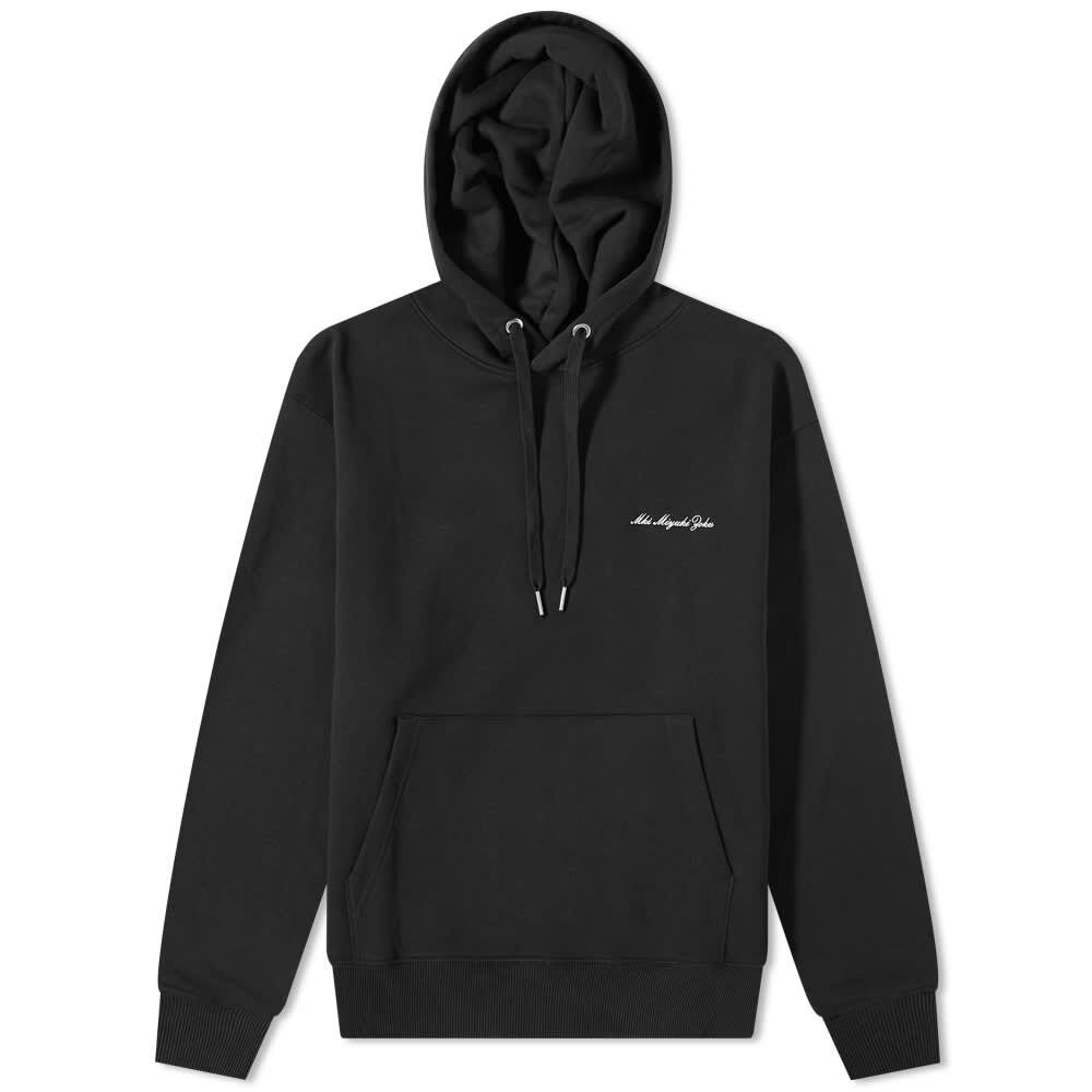 Толстовка MKI Embroidered Embassy Logo Hoody MKI-EMBHDY-BK | Black фото 1