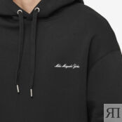 Толстовка MKI Embroidered Embassy Logo Hoody MKI-EMBHDY-BK | Black фото 2