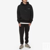 Толстовка MKI Embroidered Embassy Logo Hoody MKI-EMBHDY-BK | Black фото 5