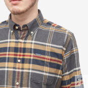 Рубашка Barbour Ronan Tailored Check Shirt MSH5037GY52 | Grey Marl фото 2