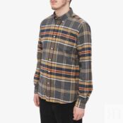 Рубашка Barbour Ronan Tailored Check Shirt MSH5037GY52 | Grey Marl фото 3