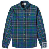 Рубашка Barbour Oxbridge Tartan Tailored Shirt MSH5167GN65 | Ivy Tartan фото 1