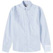 Рубашка Barbour Oxford Shirt MSH5301BL32 | Sky фото 1