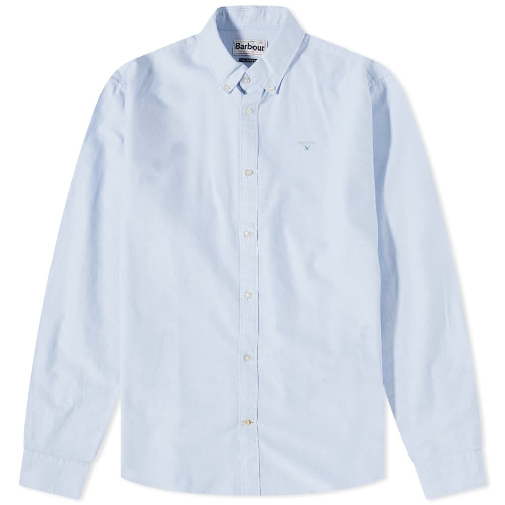 Рубашка Barbour Oxford Shirt MSH5301BL32 | Sky фото 1