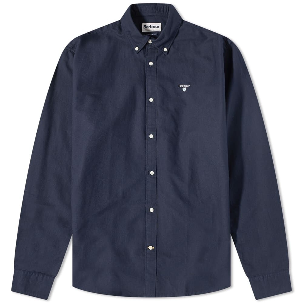 Рубашка Barbour Oxford Shirt MSH5301NY91 | Navy фото 1