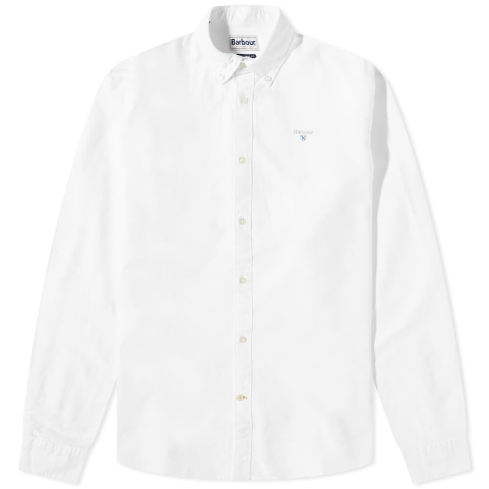 Рубашка Barbour Oxford Shirt MSH5301WH11 | White фото 1