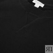 Толстовка Sunspel Loopback Sweat Top MSWE1516-BKAA | Black фото 3