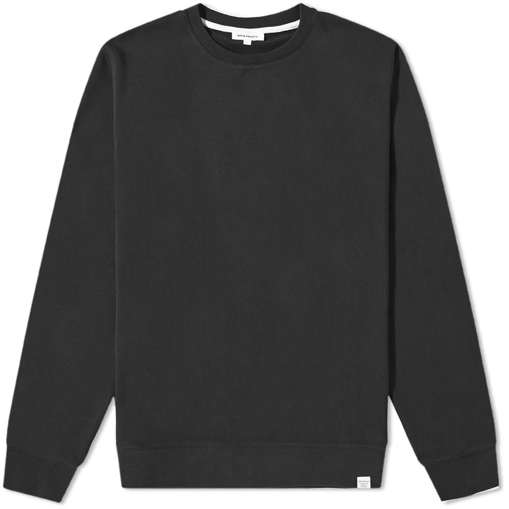 Толстовка Norse Projects Vagn Classic Crew Sweat N20-1275-9999 | Black фото 1