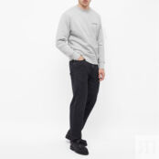 Толстовка Norse Projects Arne Logo Crew Sweat N20-1302-1026 | Light Grey Melange фото 4