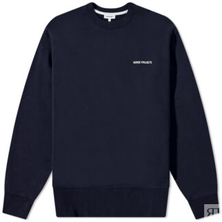 Толстовка Norse Projects Arne Logo Crew Sweat