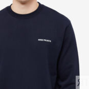 Толстовка Norse Projects Arne Logo Crew Sweat N20-1302-7004 | Dark Navy фото 2