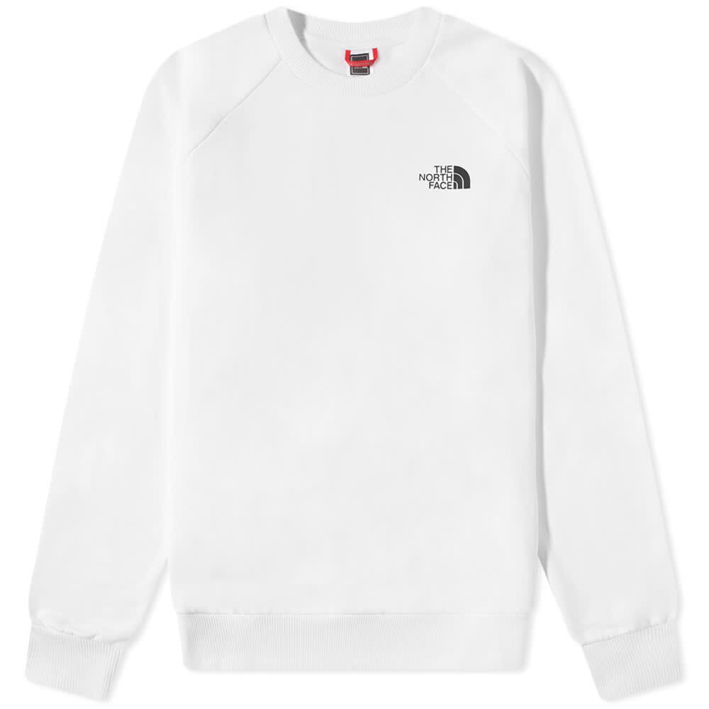 Толстовка The North Face Raglan Redbox Crew Sweat NF0A4SZ9FN4 | White фото 1