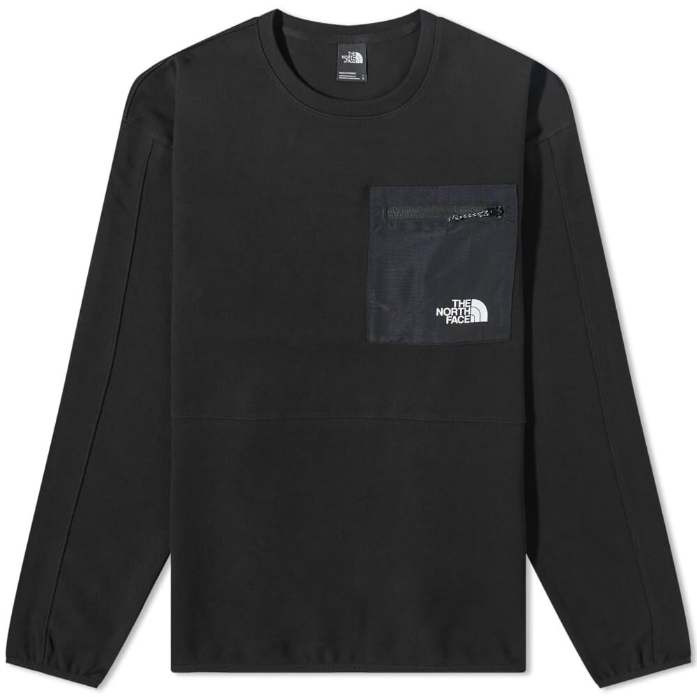 Толстовка The North Face Tech Fleece Crew Sweat NF0A7UQUJK3 | Tnf Black фото 1