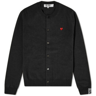 Джемпер Comme de Garcons Play Women's Small Heart Button Front Cardi