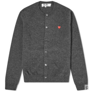 Джемпер Comme de Garcons Play Women's Small Heart Button Front Cardi