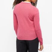 Джемпер Comme de Garcons Play Women's Small Heart Button Front Cardi P1N079-PK | Pink фото 4