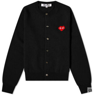 Джемпер Comme des Garçons Play Invader Heart Cardigan