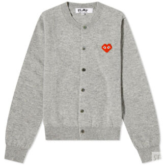 Джемпер Comme des Garçons Play Invader Heart Cardigan