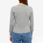 Джемпер Comme des Garçons Play Invader Heart Cardigan P1N083-LGY | Light Grey фото 3