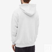 Толстовка Drôle de Monsieur Not From Paris Madame Popover Hoody PERM-P04LGY | Light Grey фото 3