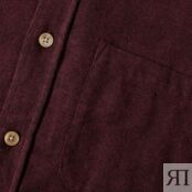 Рубашка Portuguese Flannel Teca Flannel Shirt PF-TCAFLNS-BDX | Bordeaux фото 3