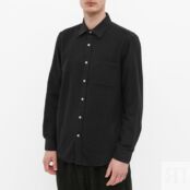 Рубашка Portuguese Flannel Teca Flannel Shirt PF-TCAFLNS-BLK | Black фото 3