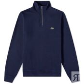 Толстовка Lacoste Half Zip Sweat SH1927-166 | Navy фото 1