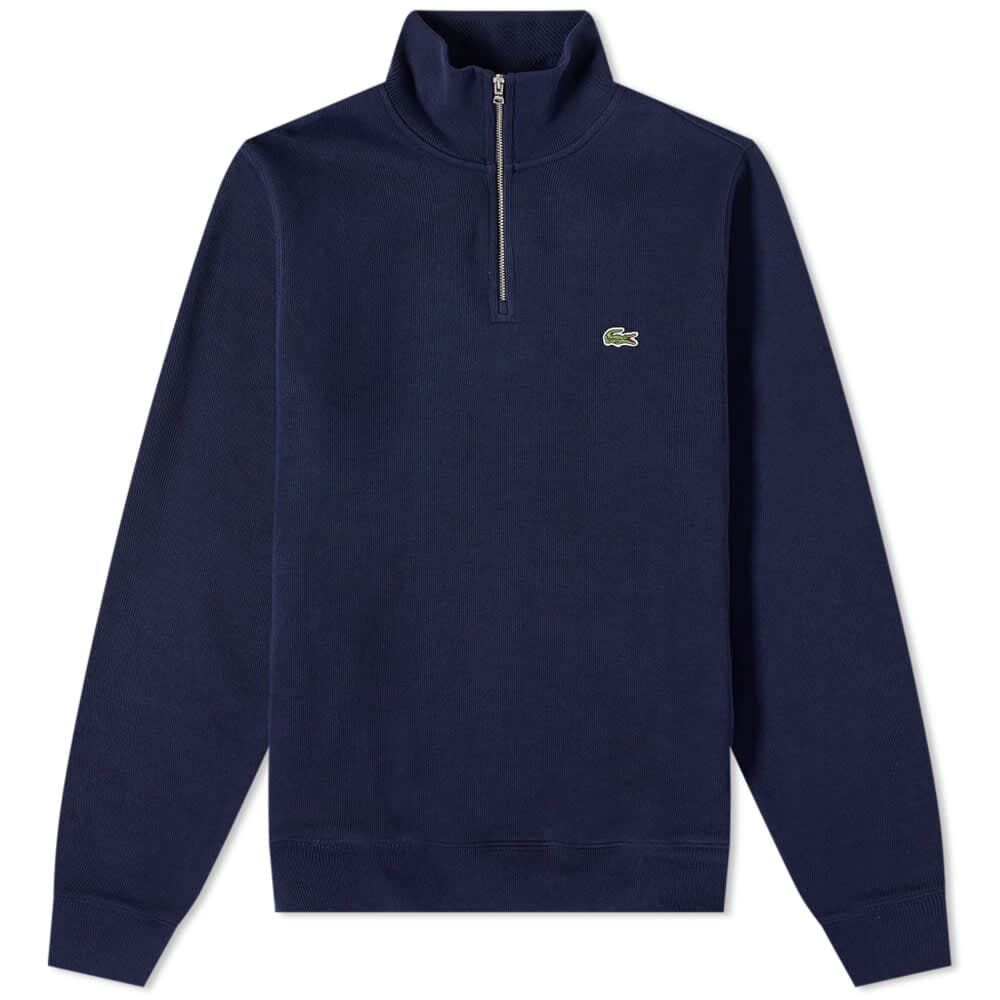 Толстовка Lacoste Half Zip Sweat SH1927-166 | Navy фото 1