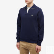 Толстовка Lacoste Half Zip Sweat SH1927-166 | Navy фото 2