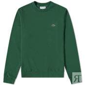 Толстовка Lacoste Classic Crew Sweat SH9608-132 | Green фото 1