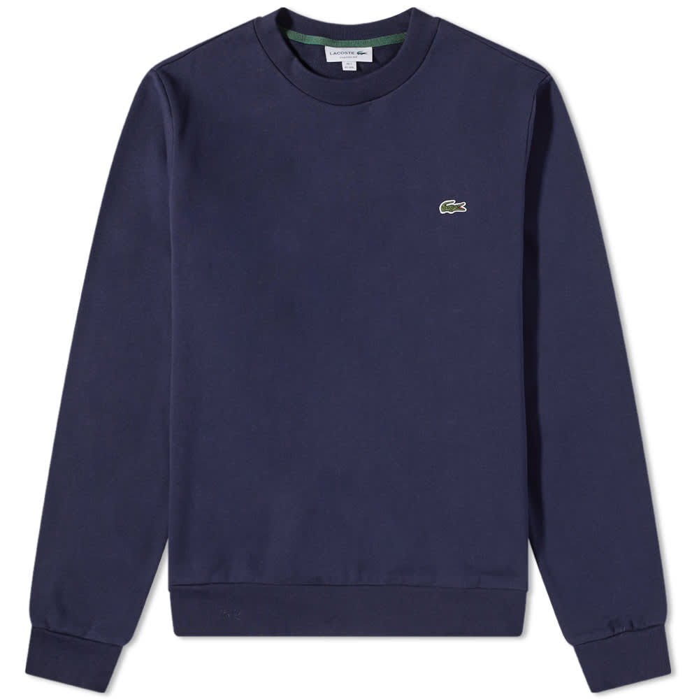 Толстовка Lacoste Classic Crew Sweat SH9608-166 | Navy фото 1