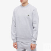 Толстовка Lacoste Classic Crew Sweat SH9608-CCA | Silver Marl фото 2