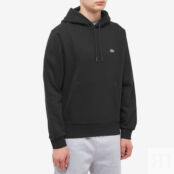 Толстовка Lacoste Classic Hoody SH9623-031 | Black фото 2