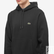 Толстовка Lacoste Classic Hoody SH9623-031 | Black фото 5