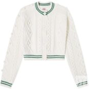 Джемпер Shrimps Mia Cropped Cardigan SH-MI-KN-CRG | Cream & Green фото 1