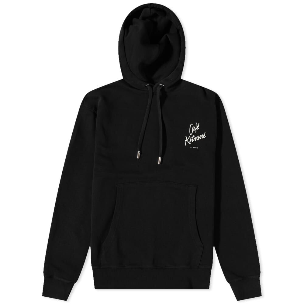 Толстовка Cafe Kitsuné Popover Hoody SPCKU00302-BK | Black фото 1