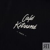 Толстовка Cafe Kitsuné Popover Hoody SPCKU00302-BK | Black фото 3